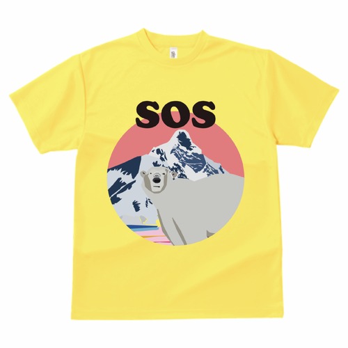 シロクマのTシャツ