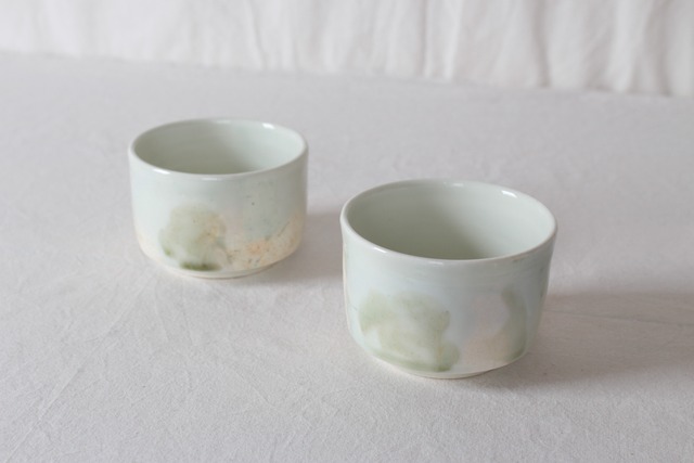 【うすだなおみ】ゆのみ　A・B