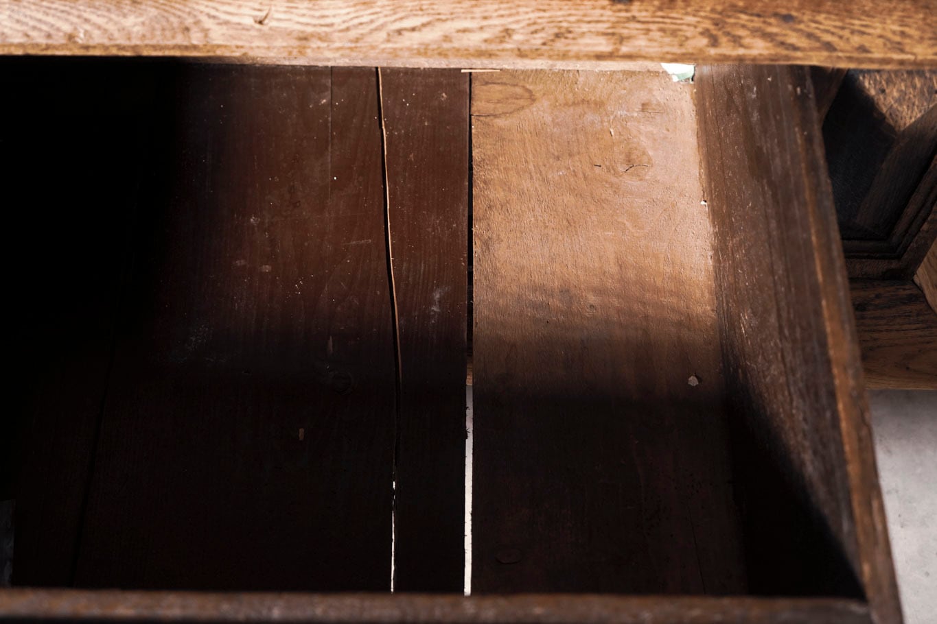 キャビネット/剥離家具/オークオランダ製/1850年代/収納家具