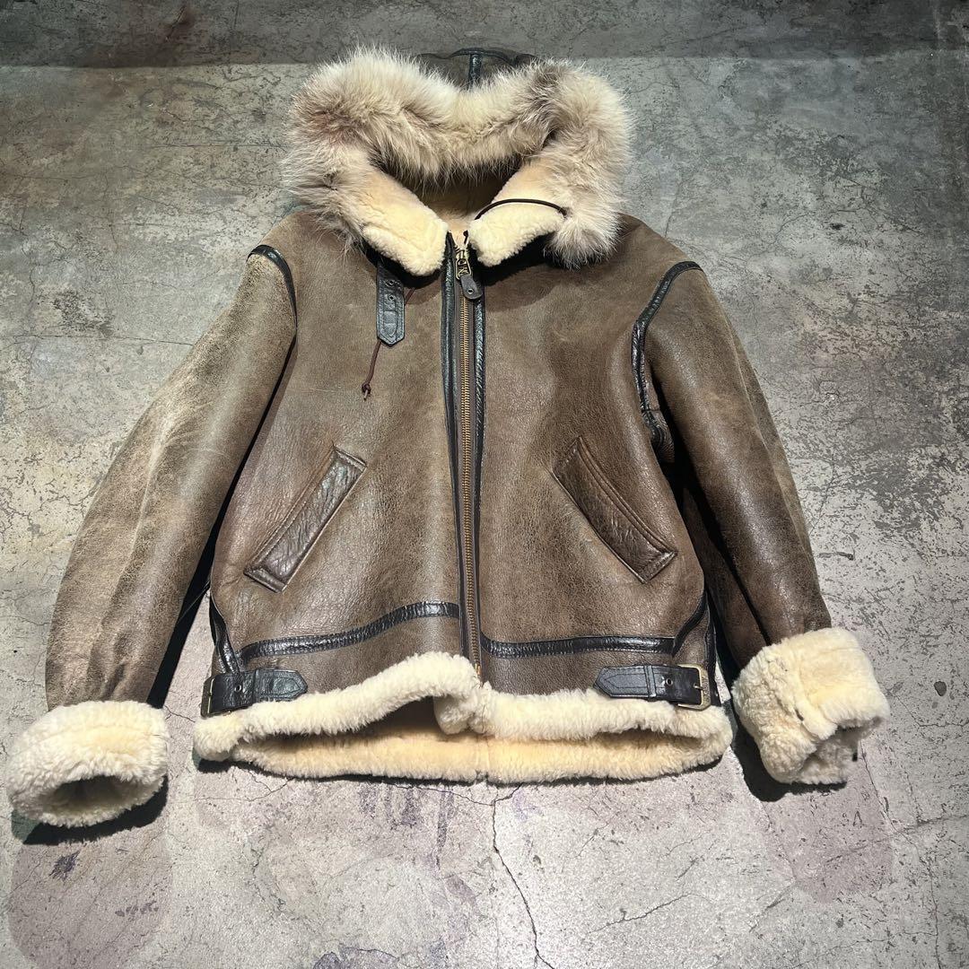 AVIREX アヴィレックス TYPE B-3 フードジャケット SIZE 38【表参道t12 