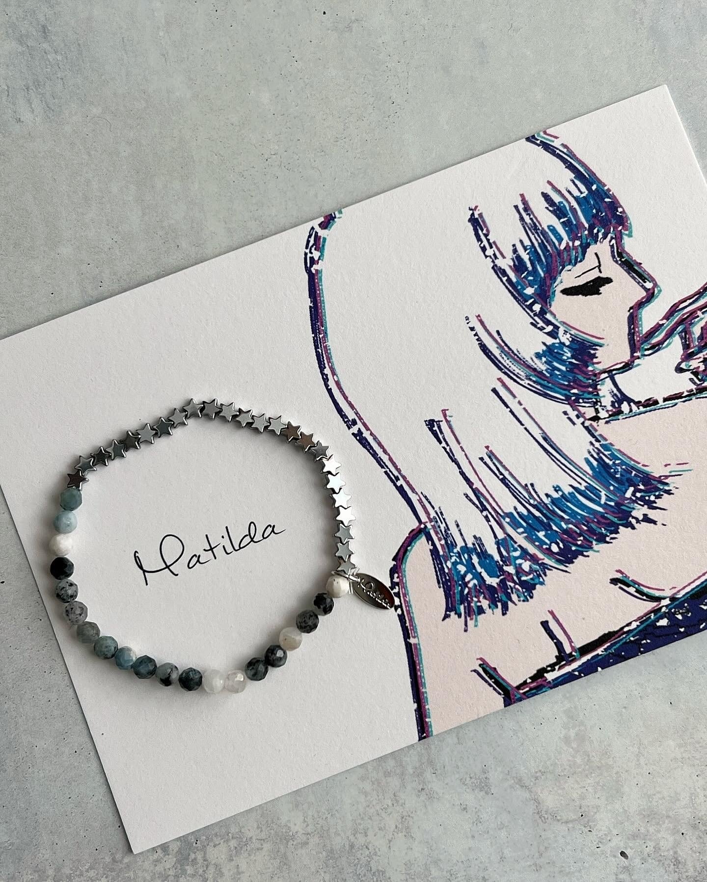 再販】star bracelet（ファントムアクアマリン） | Matilda