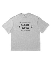 ロゴプリントオーバーサイズ半袖Tシャツ S0321