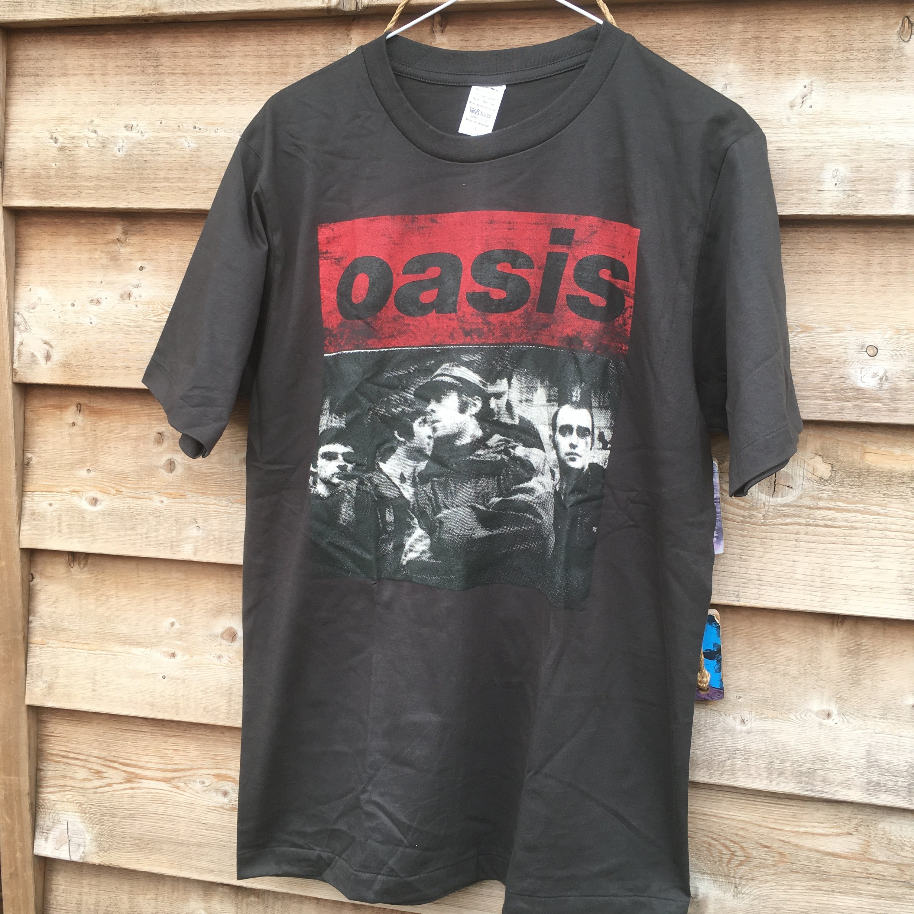 希少　OASIS バンドTシャツ　オアシス　ブラック　XL