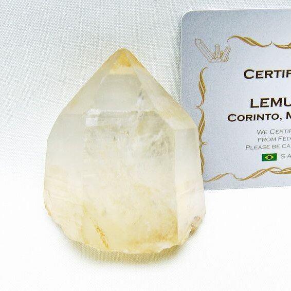 レムリアンシード シトリンクォーツ 原石 ブラジル ミナスジェライス州 コリント産 一点物 171-7256