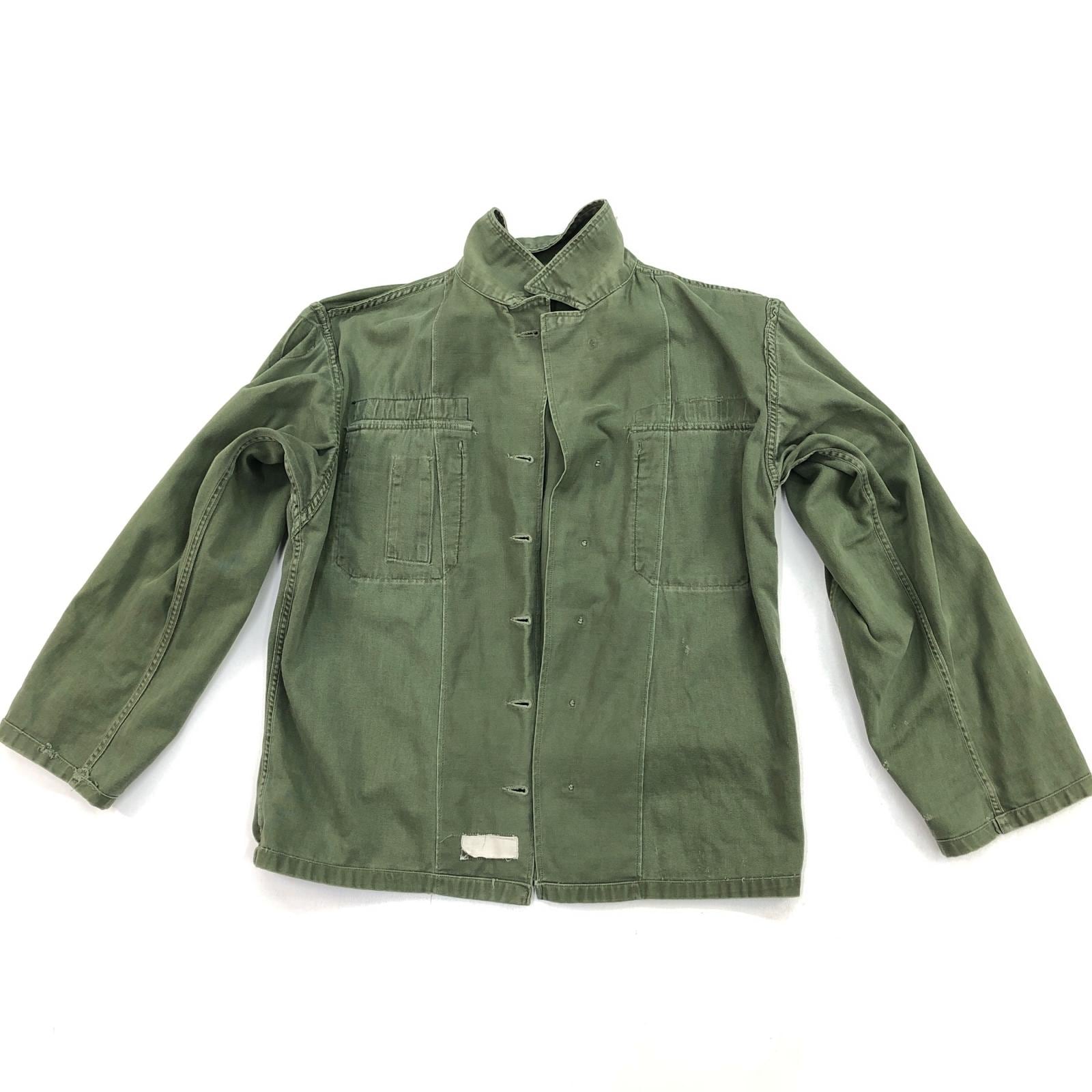 U.S.ARMY 50−60年代 USA製 OG-107 ユーティリティシャツ UTILITY