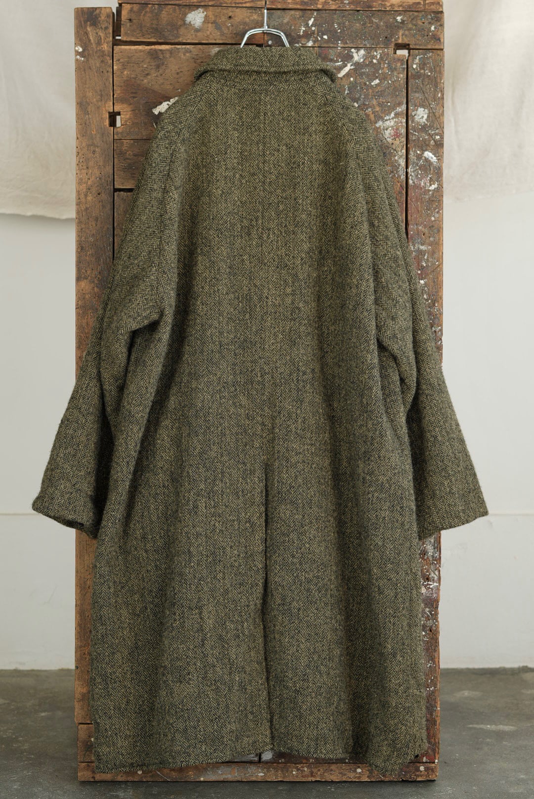 CHEZ VIDALENC - COAT BOBI / HARRIS TWEED (FRIDAY) | Brownie