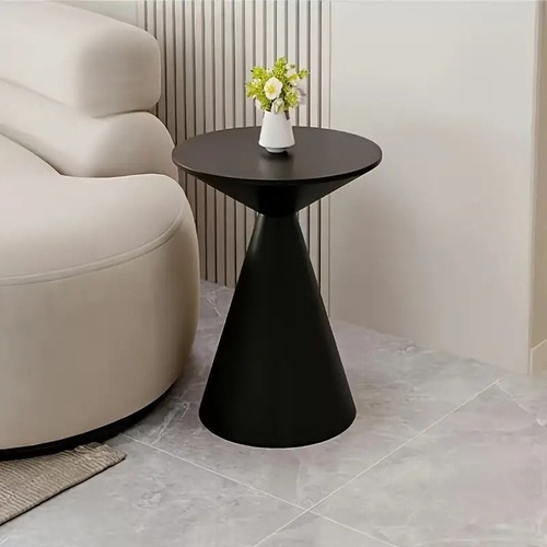 サイドテーブル ソファサイドテーブル ラウンドコーヒーテーブル 寝室 ベッドサイドテーブル シンプル モダン 黒
