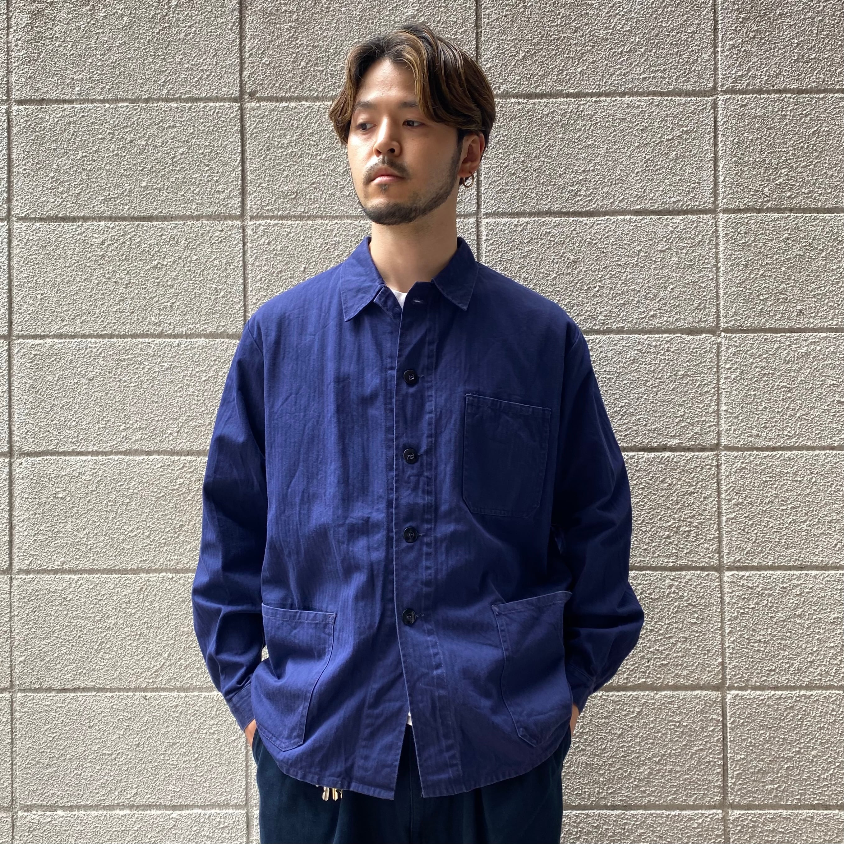 60s-70s ドイツ軍 vintage work jacket カバーオール