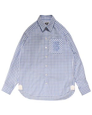TSTS 【GINGHAM SHIRT / SAX BLUE GINGHAM】