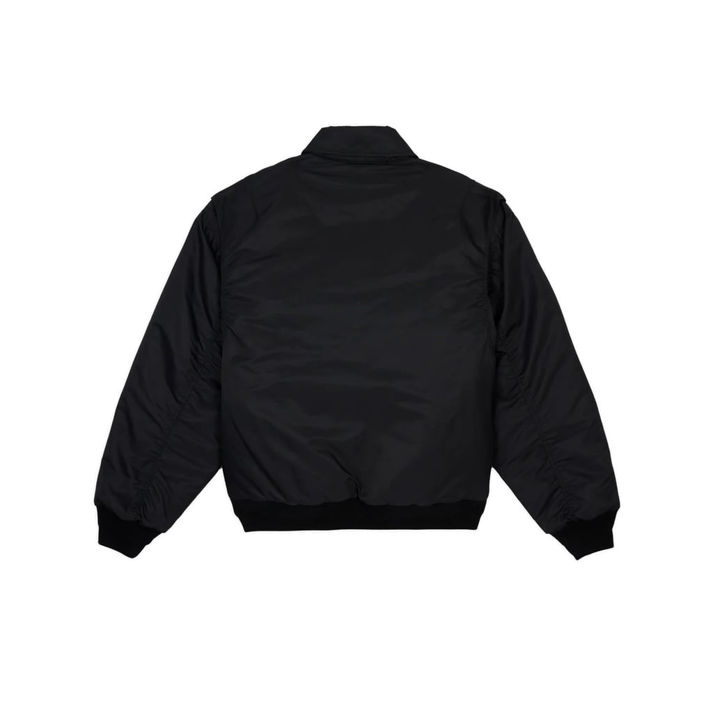 BRAIN DEAD Embroidered 3D Flight Jacket | MAROON WEBSTORE