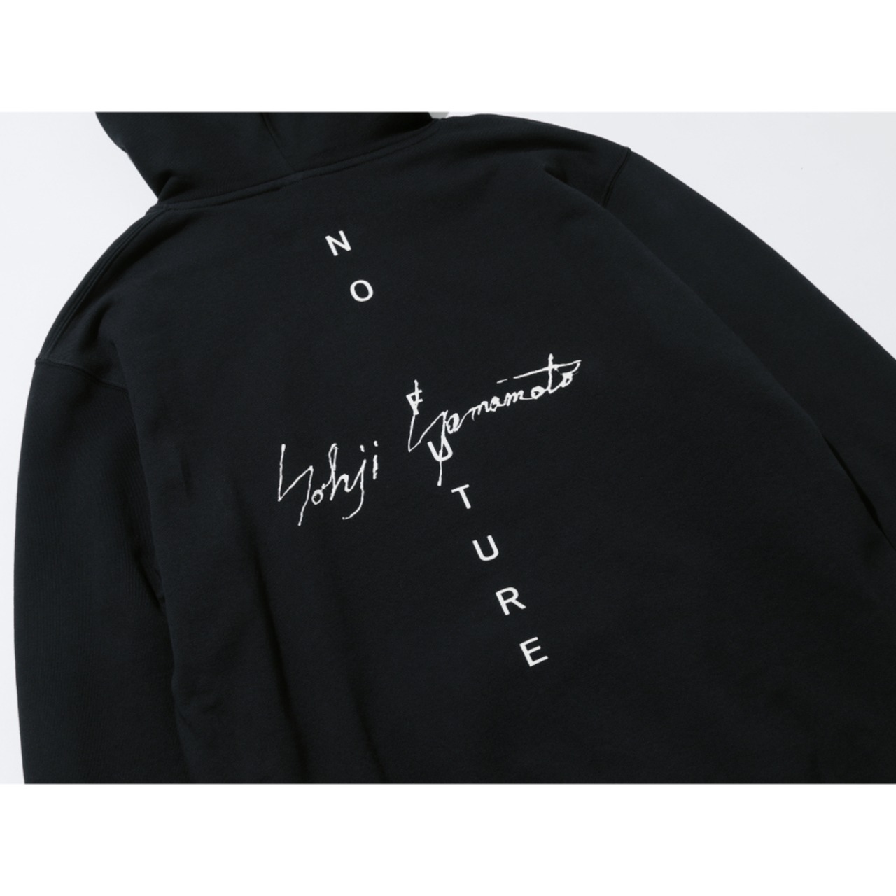 Yohji Yamamoto×New Era  NO FUTURE PRINT SWEAT PULLOVER HOODIE  BLACK - 3