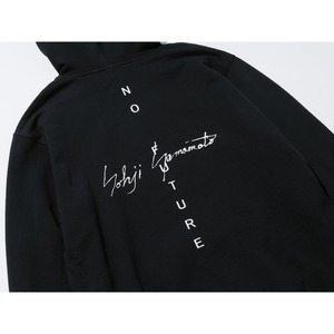Yohji Yamamoto×New Era  NO FUTURE PRINT SWEAT PULLOVER HOODIE  BLACK