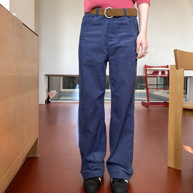 コーデュロイストレートパンツ 2color [am03934]