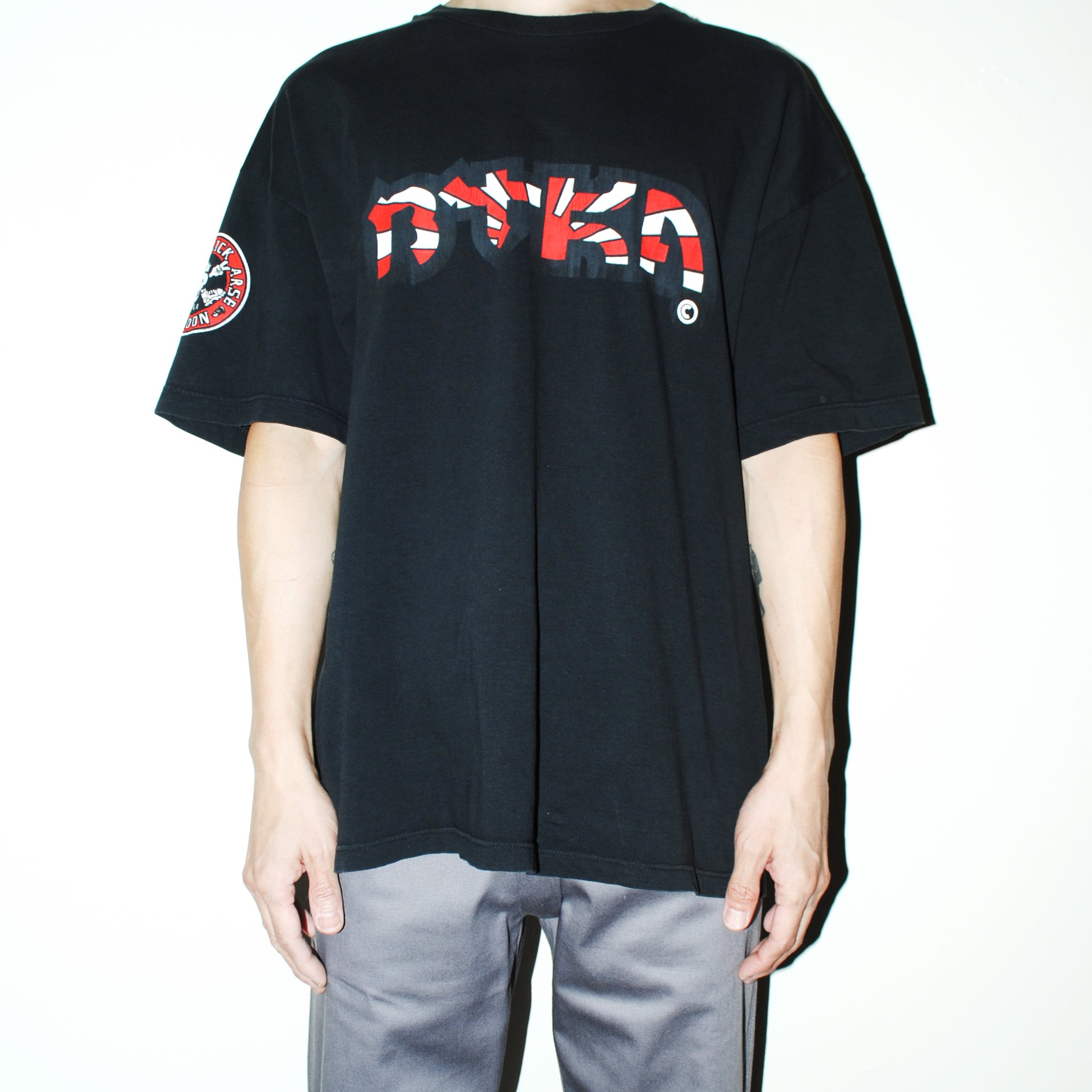 Born To Kick Arse』 90s UK vintage T-shirt | excube.e_shop