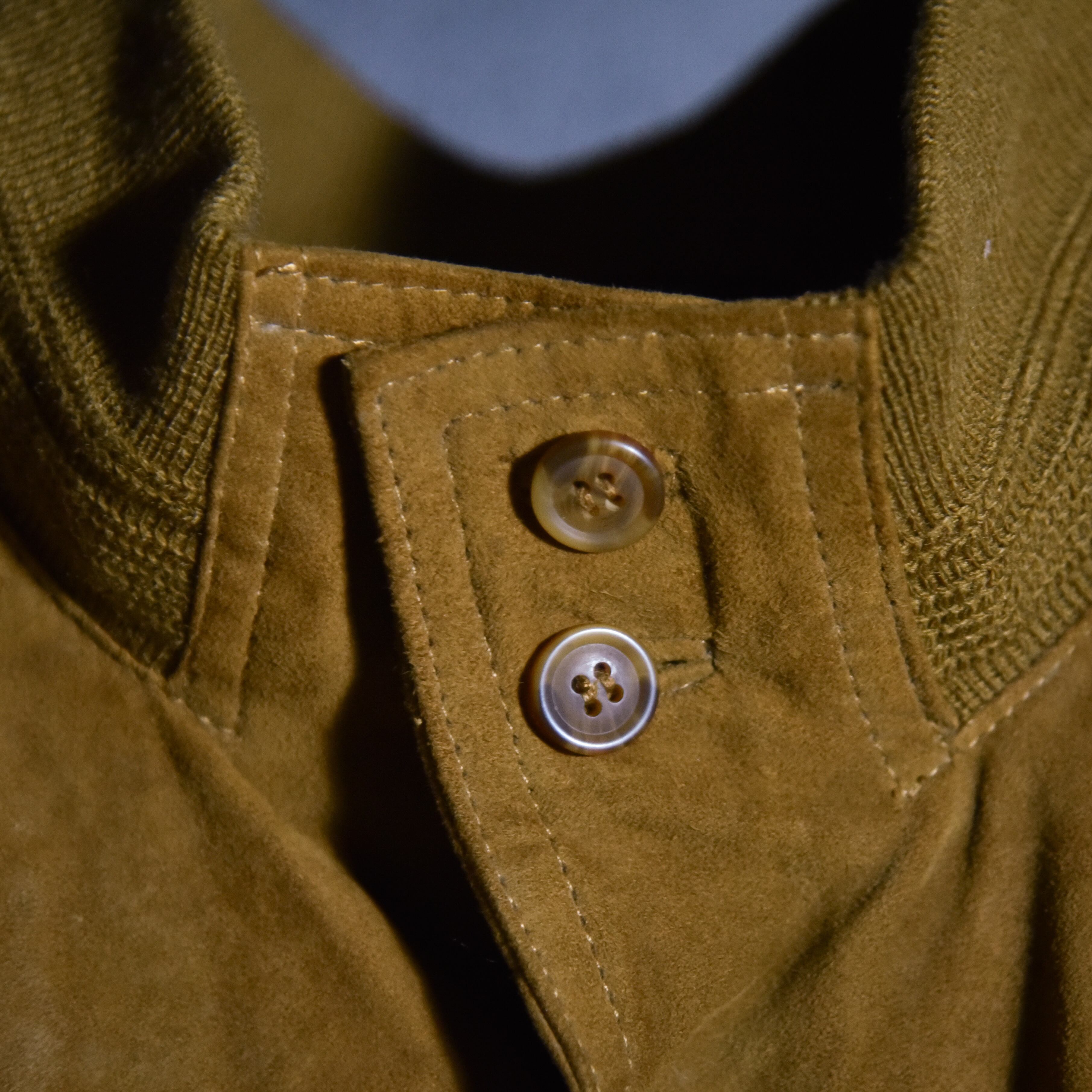 90s Italian Suede Leather Jacket VERA PELLE スエード レザー