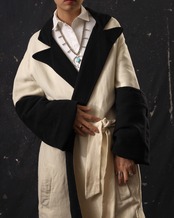 1990's Gaultier² / Long Sleeve Belted Coat