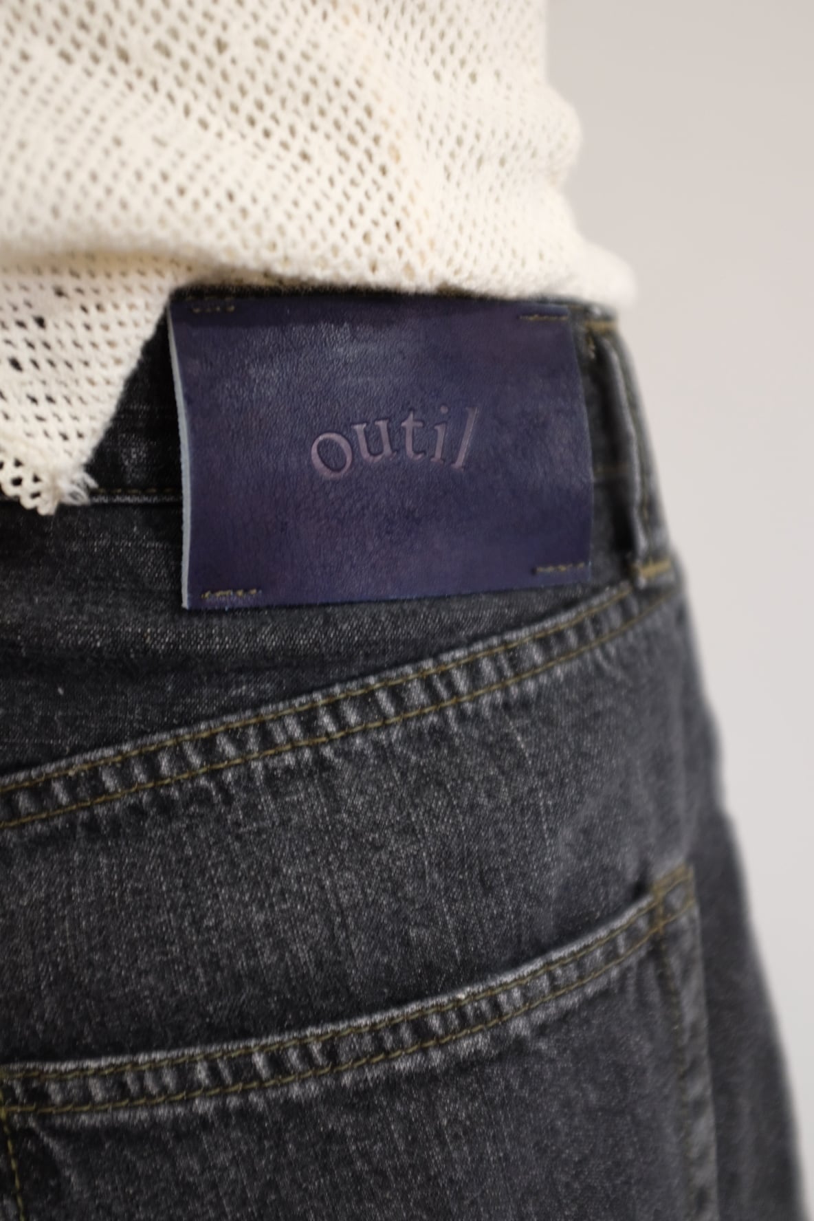 OUTIL]PANTALON BOUDES /FADED BLACK | YES-姫路の美容院と服のお店YES