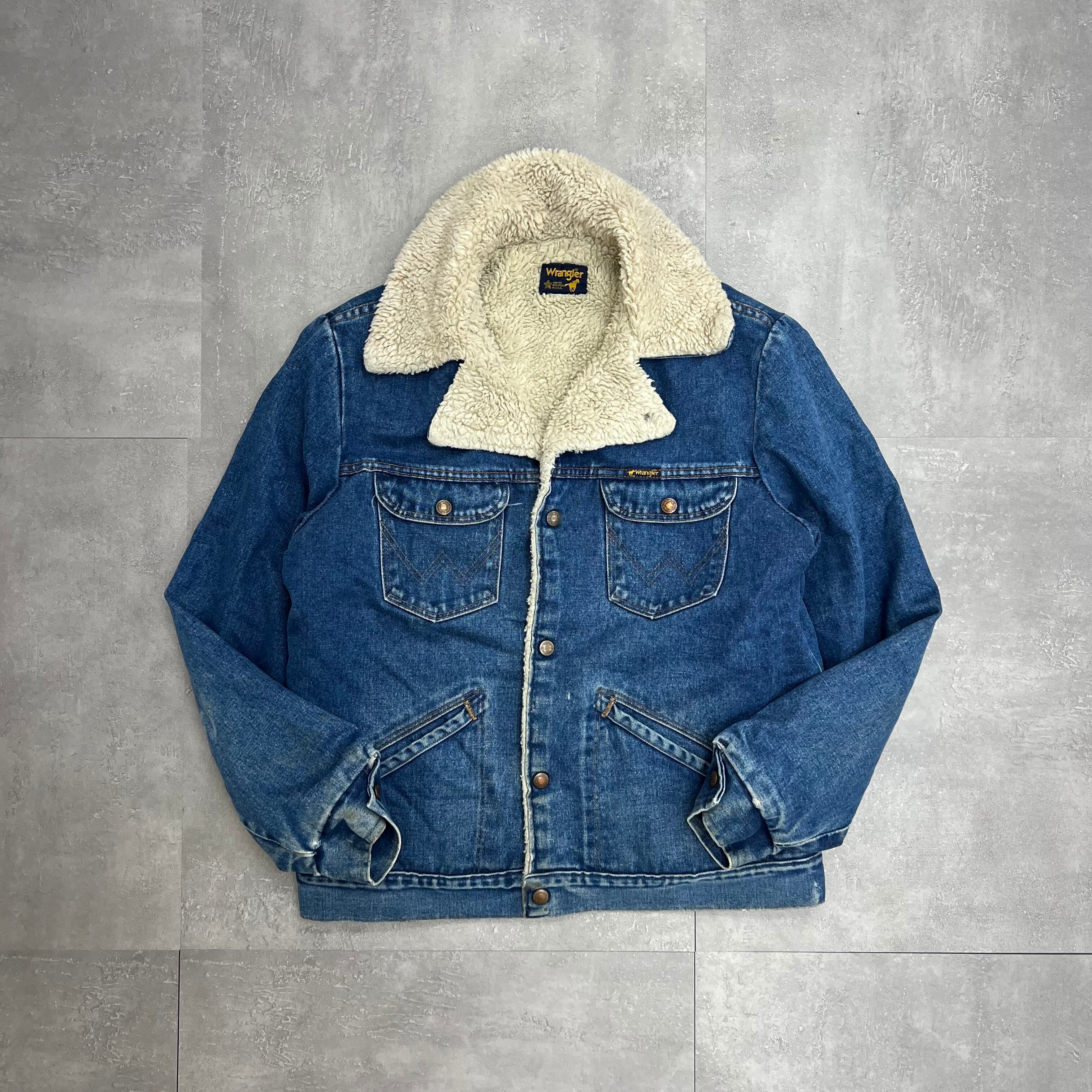 1200 Wrangler/ラングラー Denim Boa Jacket/デニムボアジャケット