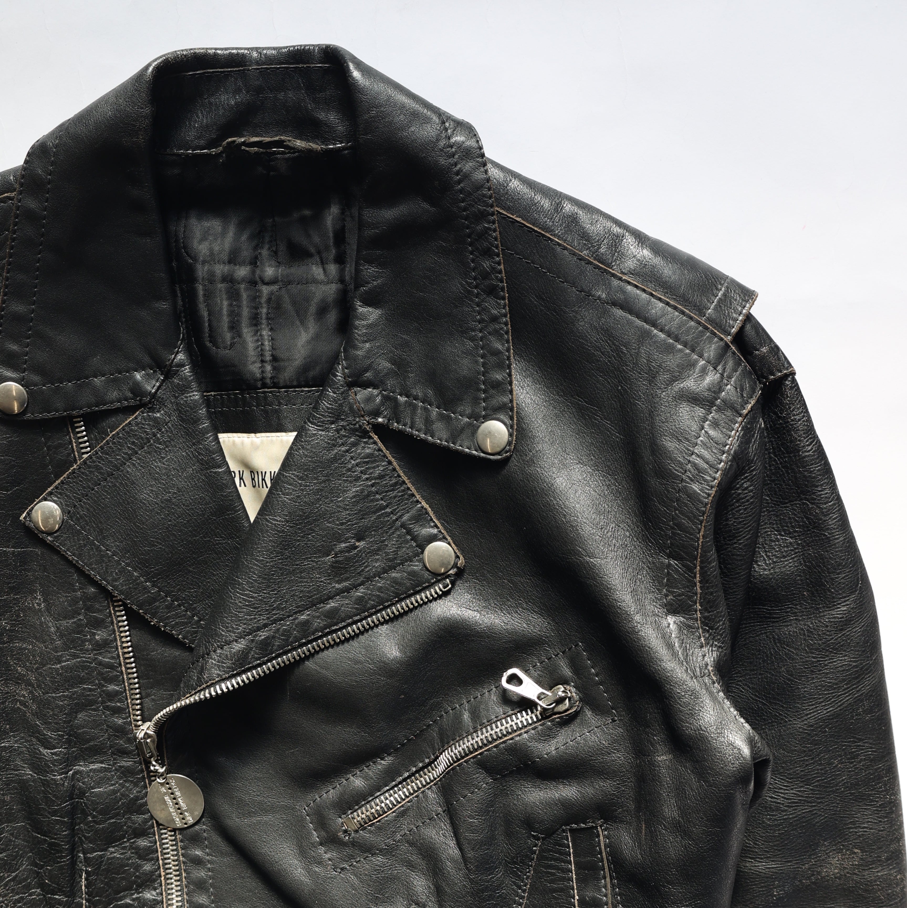 90S DIRK BIKKENBERGS HOMMES RYDERS LETHER JACKET | CLIMB SENDAI