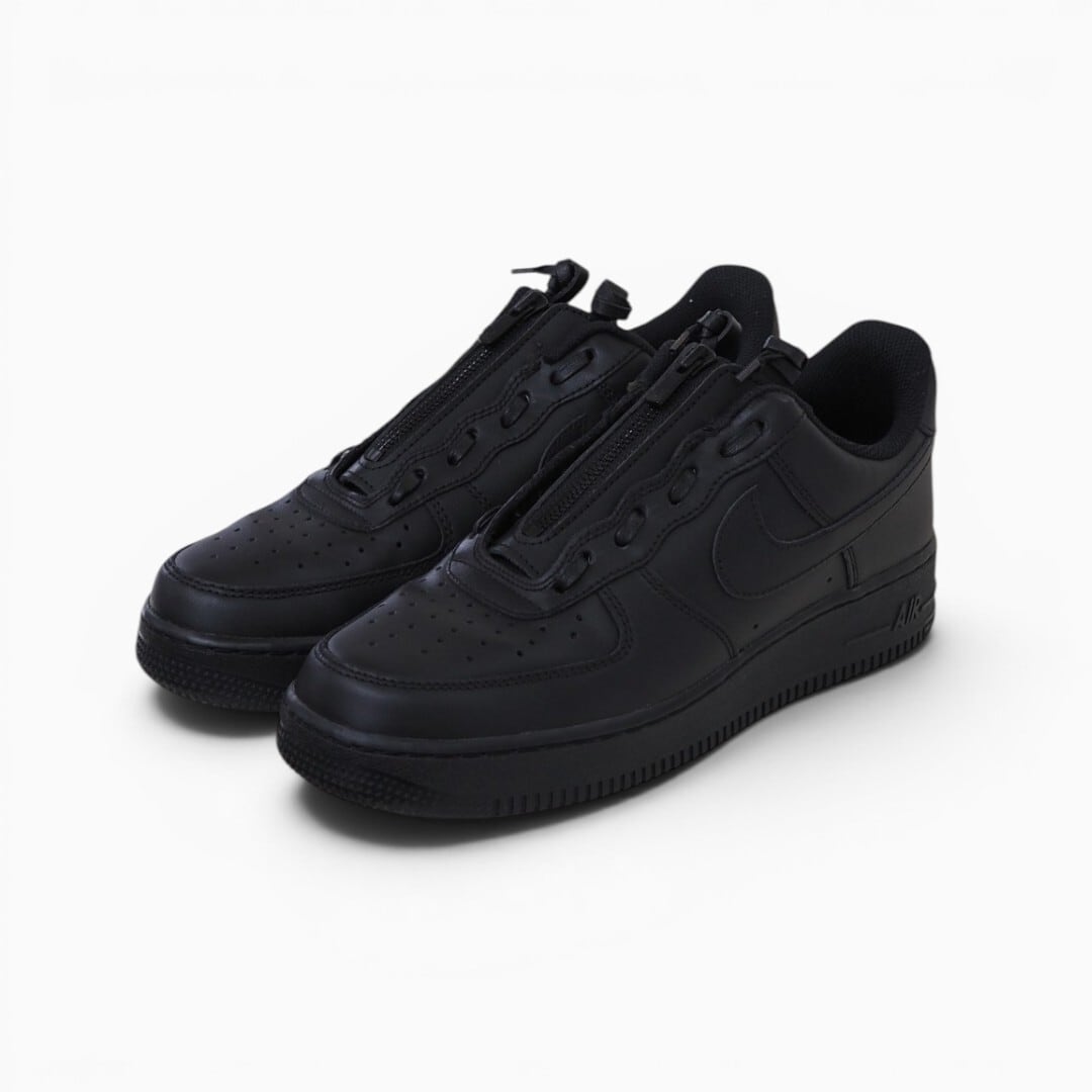 AF1 Low】カスタムジップパーツ/Custom Zipper Parts/All Black | HOLO