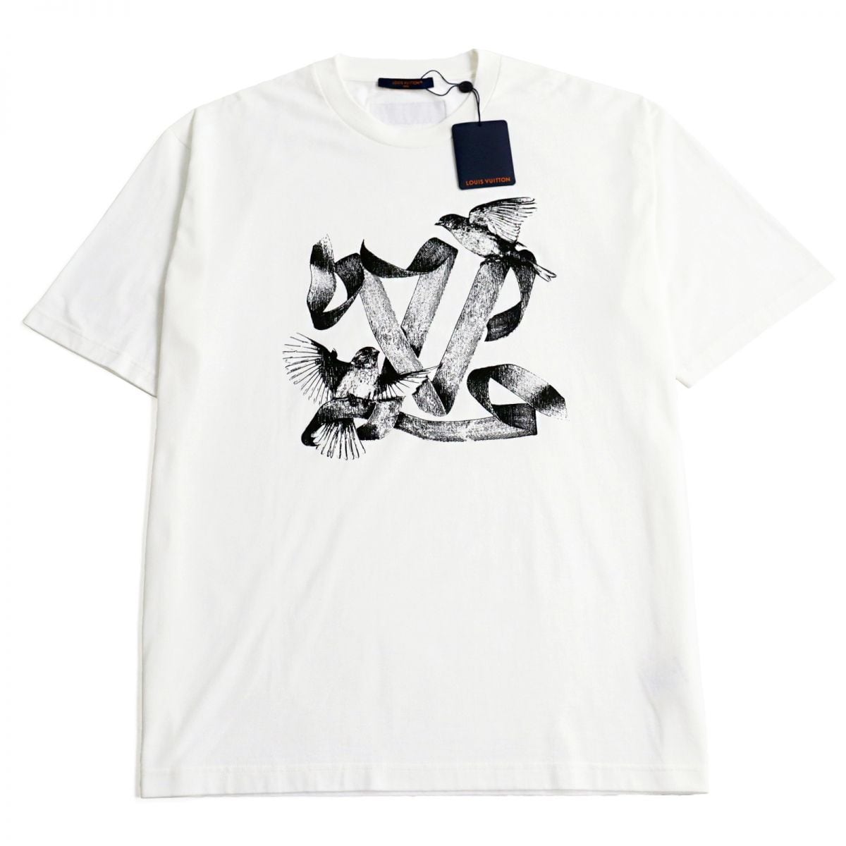ノベルティ 未使用 Louis Vuitton ロゴ Tシャツ 新品 未使用 LOUIS VUITTON ルイヴィトン Tシャツ 白 5l 【公式通販】