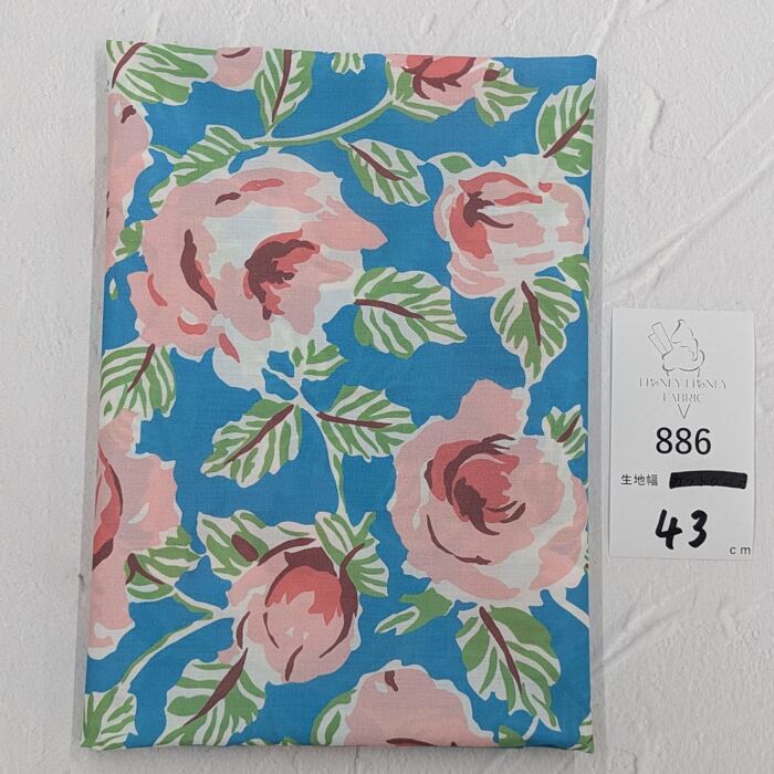 《886》◆輸入 リバティ LIBERTY タナローン カットクロス ハギレ