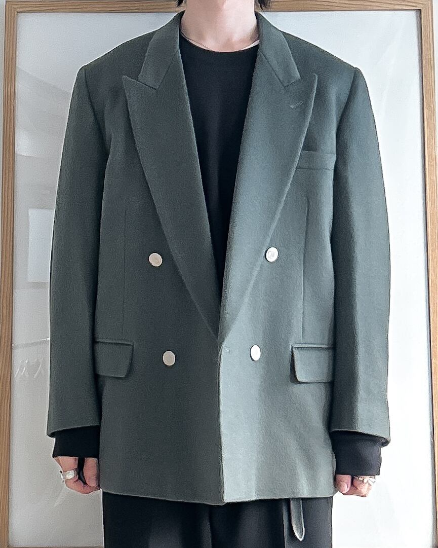MLRリメイク】リサイズダブルブレストテーラードジャケット | 古着