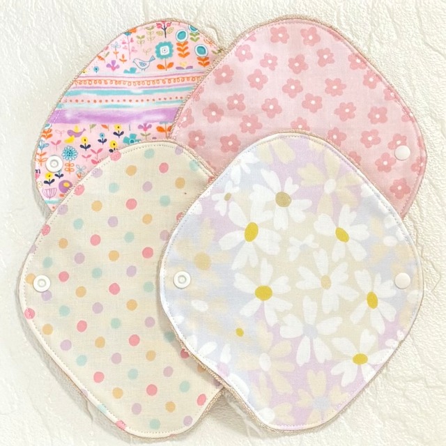 使い方2通り✩2way 布ナプキン 布ライナー パイル オーガニック 防水タイプ 445