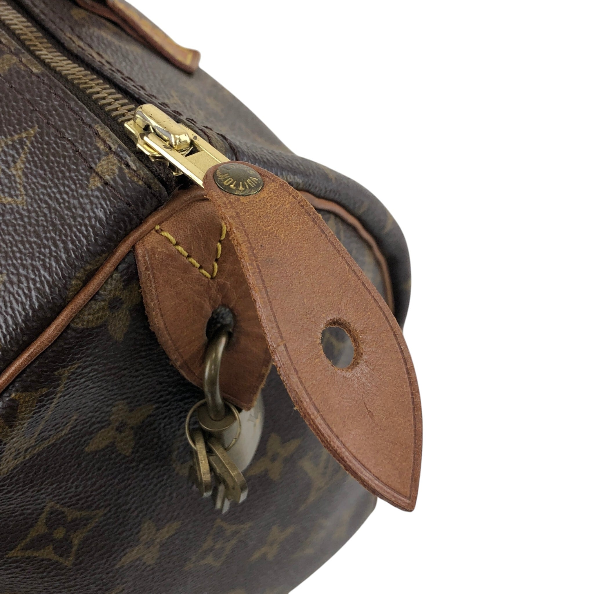 送料無料 あす楽 LOUIS VUITTON スピーディ30 ブラウン モノグラム M41526