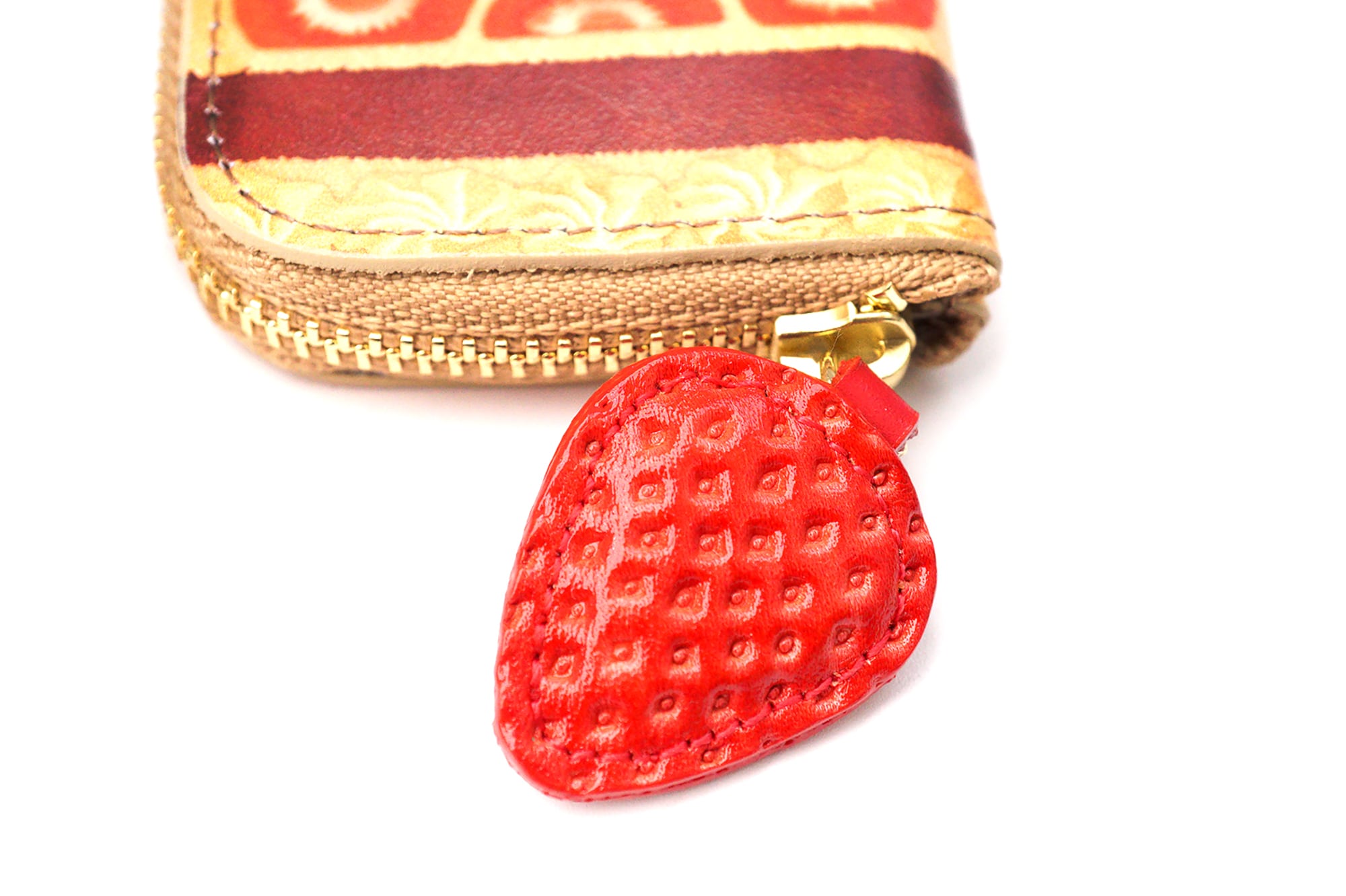 リニューアル】ミニチュアL字ファスナー小銭入れ／チョコレートケーキ