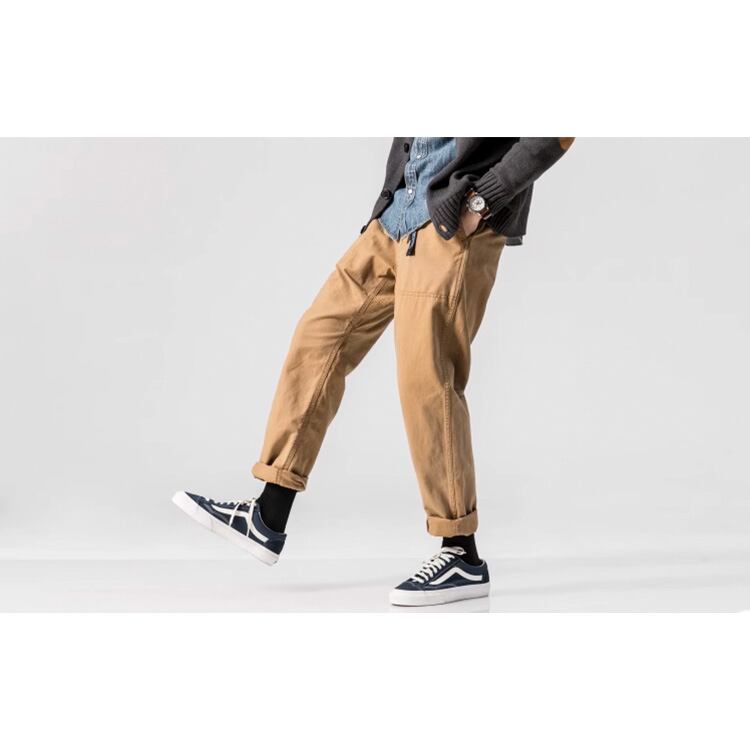 ★CASUAL LOOSE STRAIGHT HAREM PANTS　　　A0829