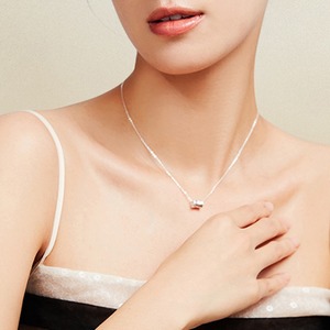 おしゃれ 筒型 キラキラ シルバー ブレスレット