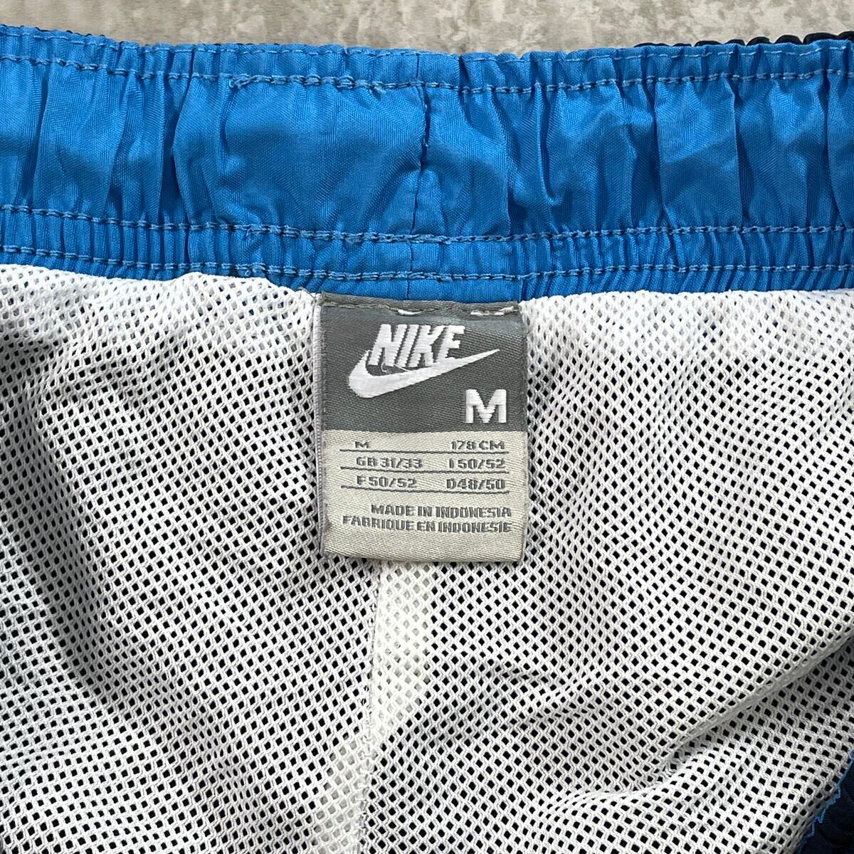 00年代 NIKE ナイキ 七分丈 クロップド ポリエステル トラックパンツ