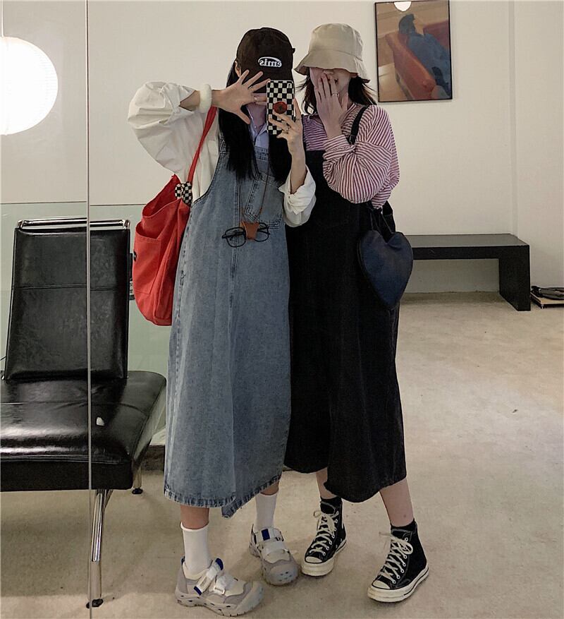 薄手ドレス サマースタイルルーズロングスカート 夏物 モンロー41618006965