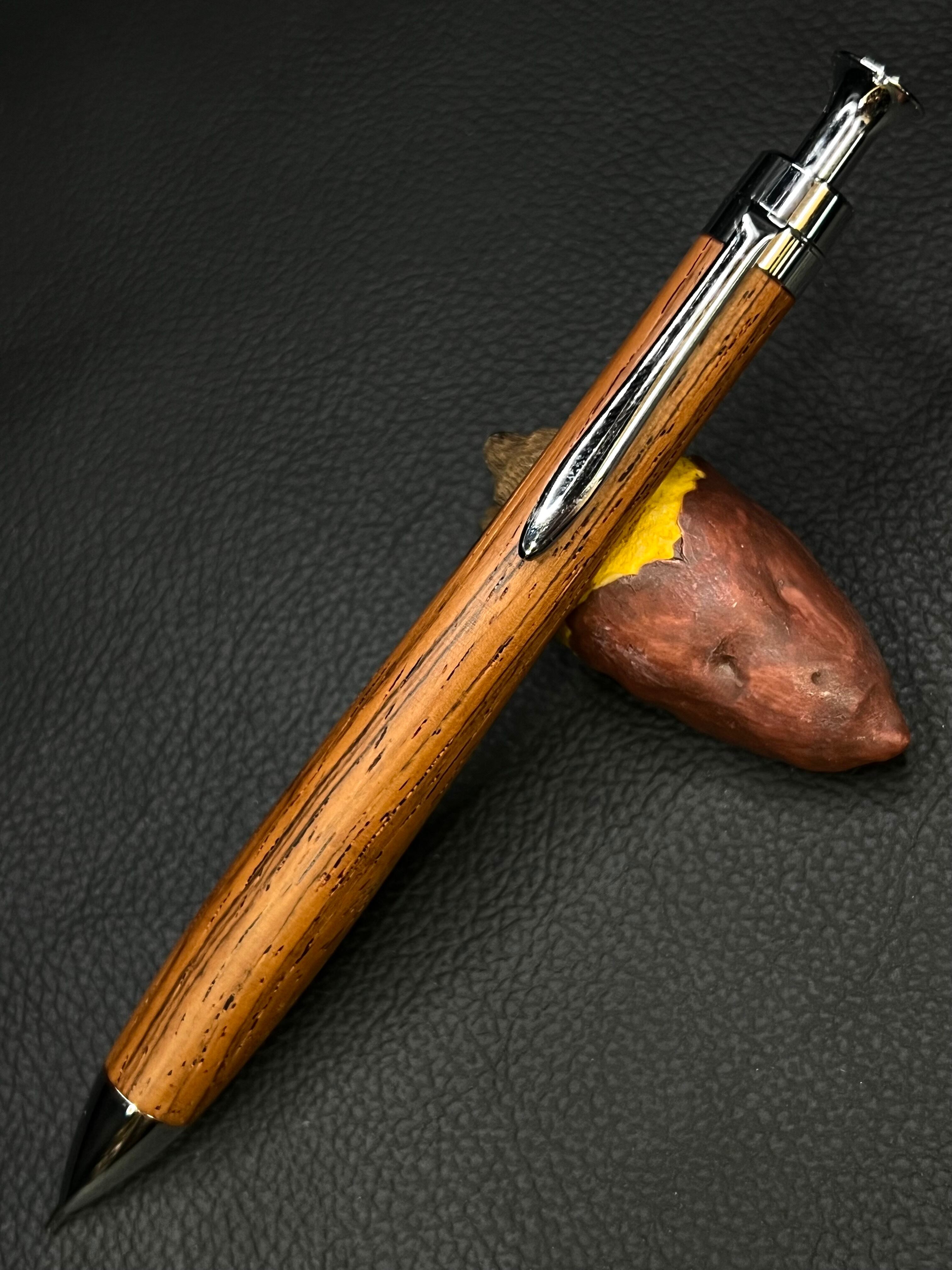 こぶた工房　ラオスブラック　ダルベルジア・ランセオラリア 極上杢　シャーペン 1 ラオスブラック ダルベルジア・ランセオラリア 極上杢