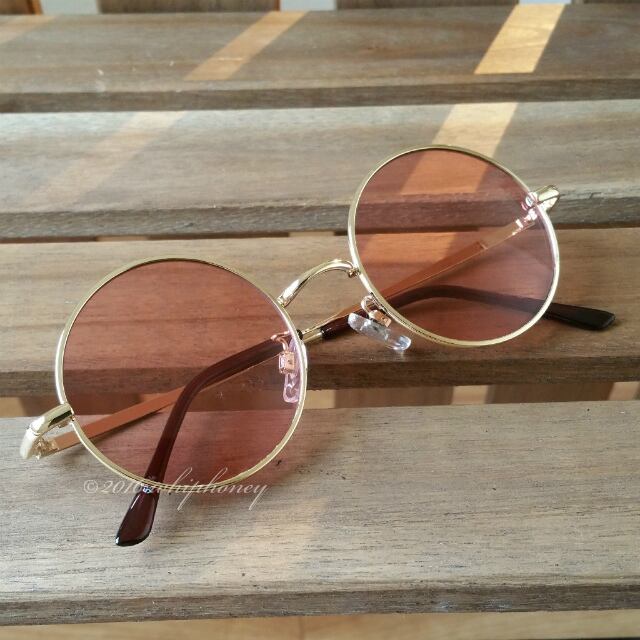 折りたたみサングラス メガネ 眼鏡 レディース ピンク 通販