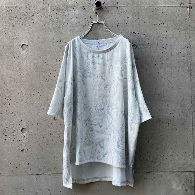 Basic-T-shirts  (grey marble)