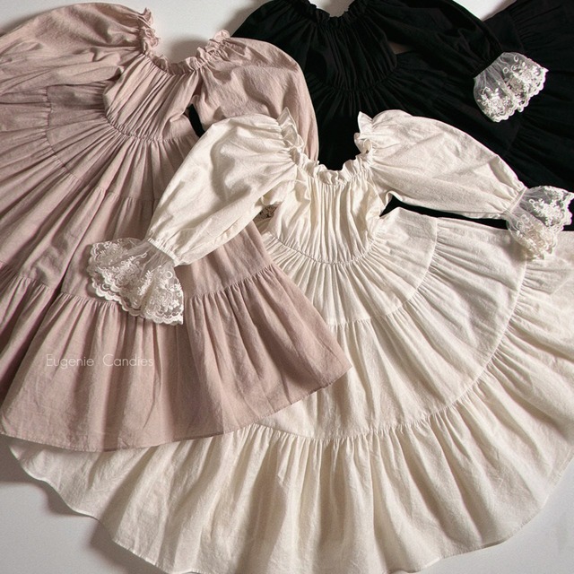 ラスト1 pink M【即納】<EugenieCandies>  Ines one-piece