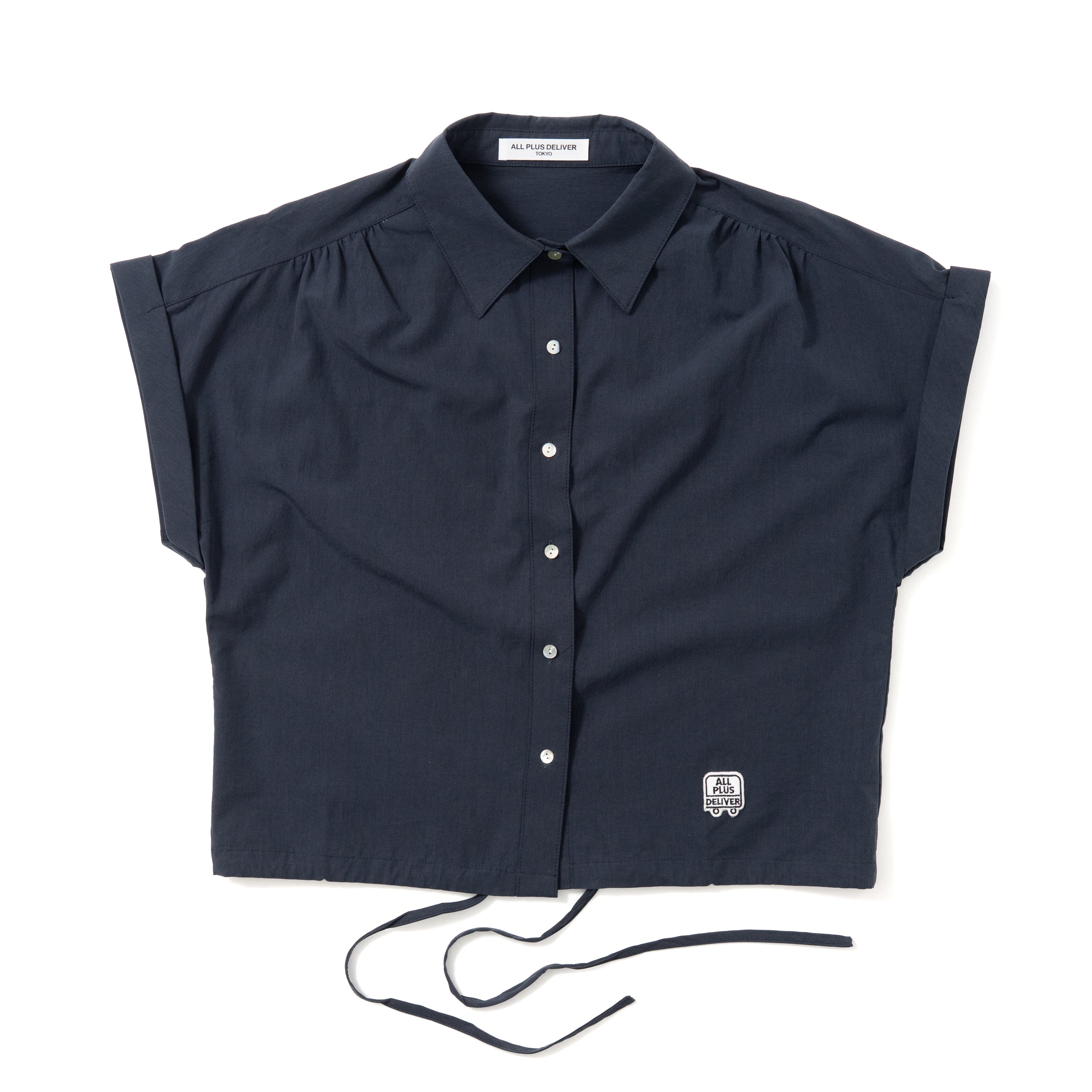 ALPSDR LOGO PATCH SS SHIRT / NAVY