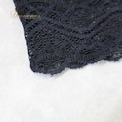 社交ダンス 衣装 トップス ブラウス ブラック系 チャコットロイヤルダンス Chacott ROYAL DANCE レース 七分袖 黒 練習 レッスン 華やか 伸縮 ストレッチ 日本製 上品 かわいい ダンス衣装 イベント ステージ パーティー