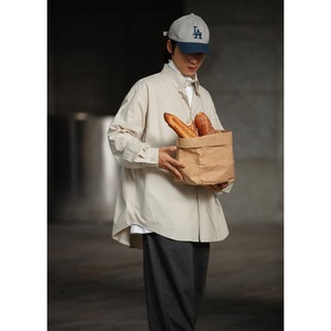 Oversized long sleeve shirt 0236