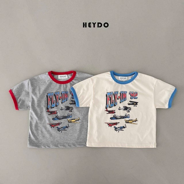 【取寄】heydo｜airplane tee｜飛行機T｜S-JL｜kids&jr｜26 summer