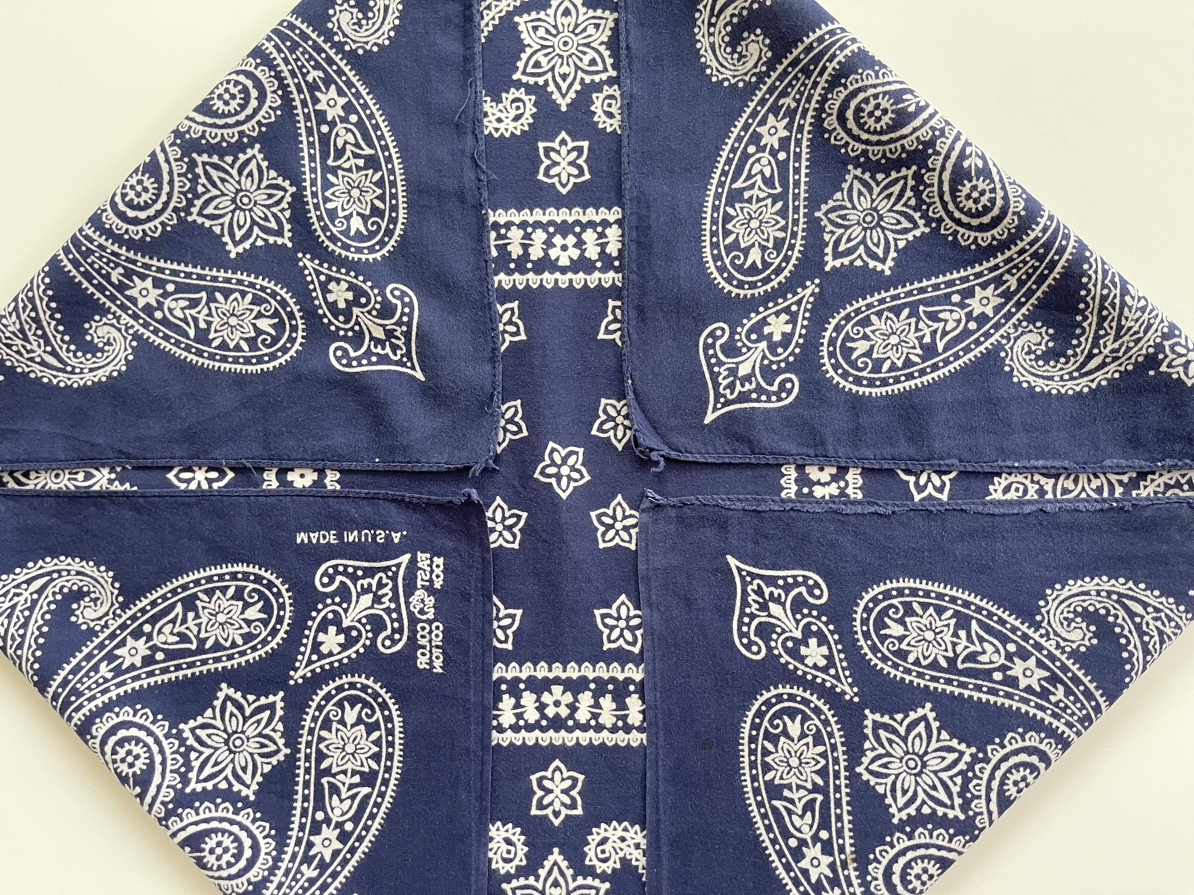 オクタゴン 】エレファントブランド ヴィンテージバンダナ MADE IN USA