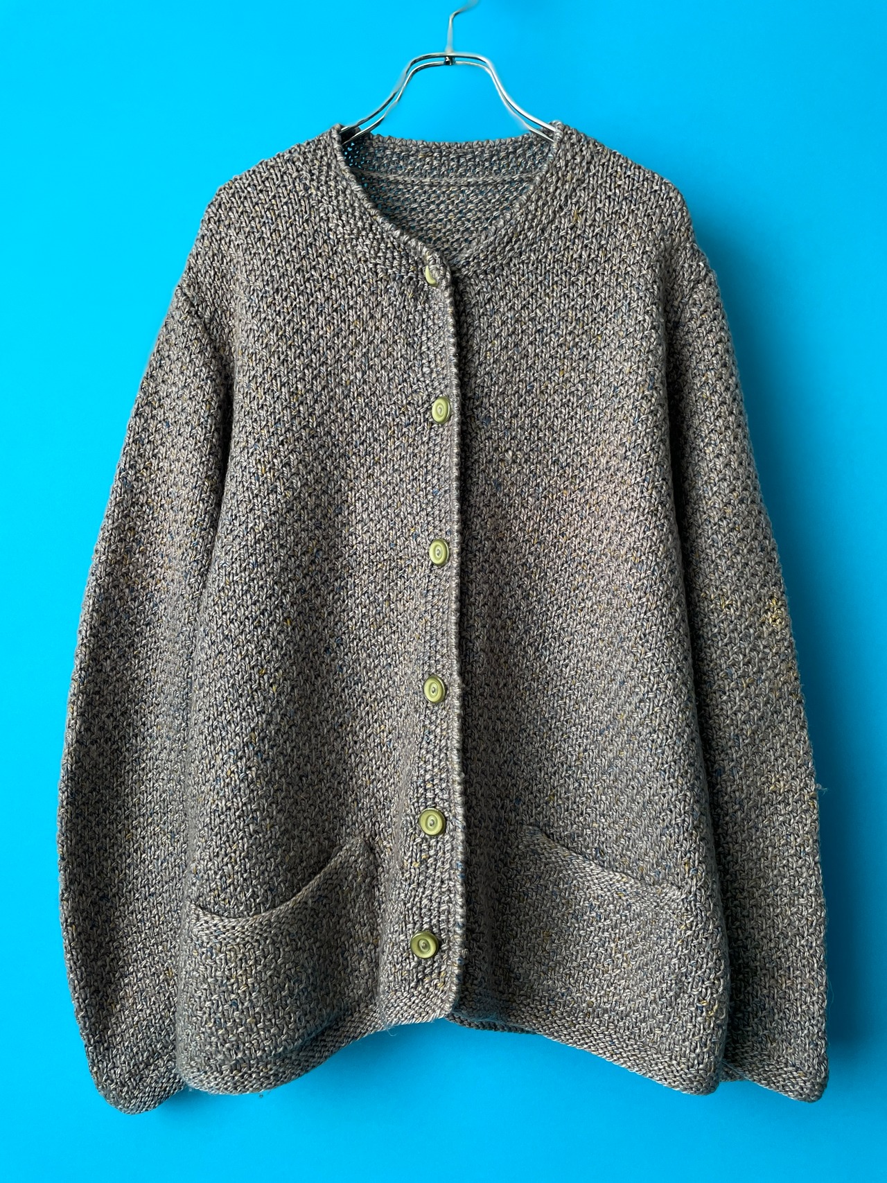 Hand knitted cardigan - 9