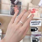 r022【宇垣美里さんご着用】マットなシルバー｜silver925 リング