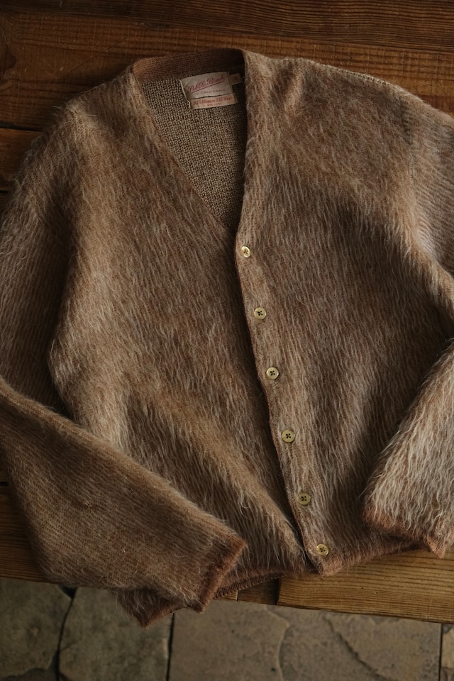 Utah/50's-60's Mohair65% Wool35% cardigan