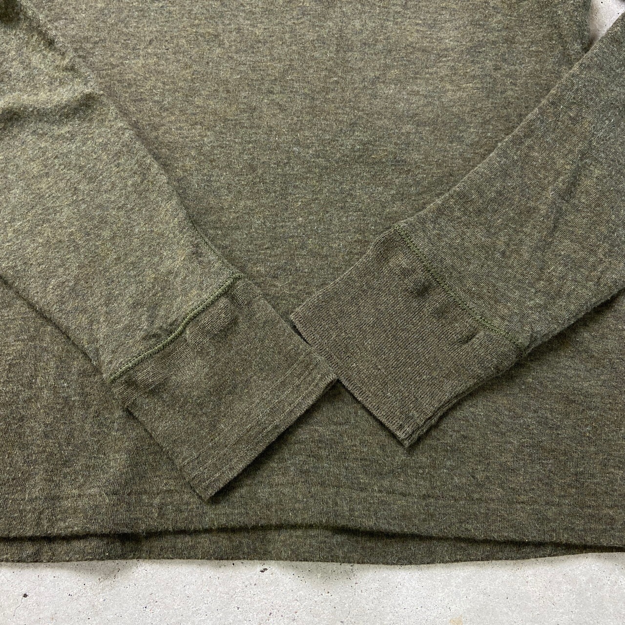 90年代 Polo by Ralph Lauren ヘンリーネック ニットセーター メンズM 