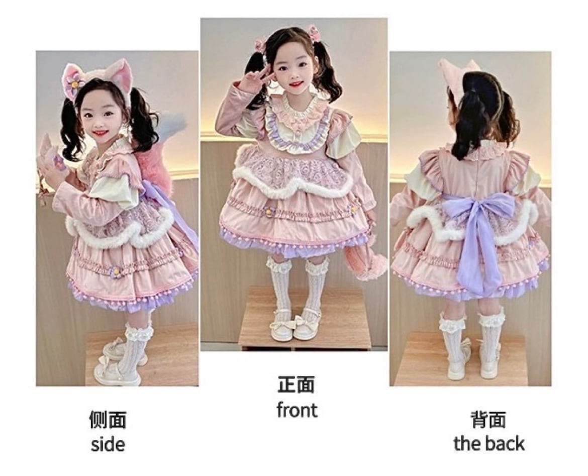 ディズニー リーナベル コスプレ 衣装 ディズニー リーナベル LinaBell キッズ服 ドレス コスチューム