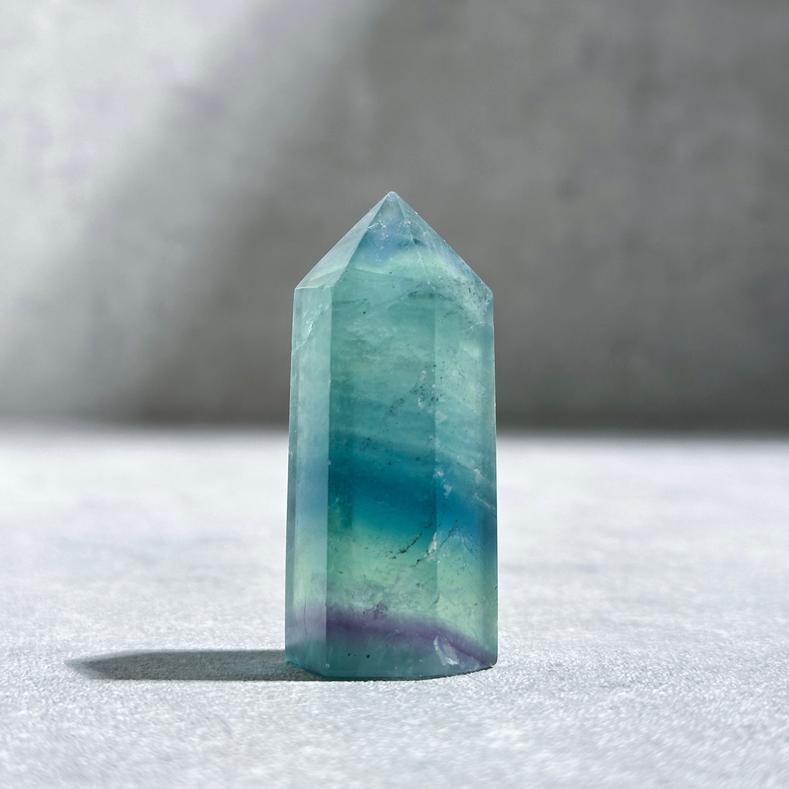 虹◎レインボーフローライト タワー型61◇ Rainbow Fluorite ◇天然石
