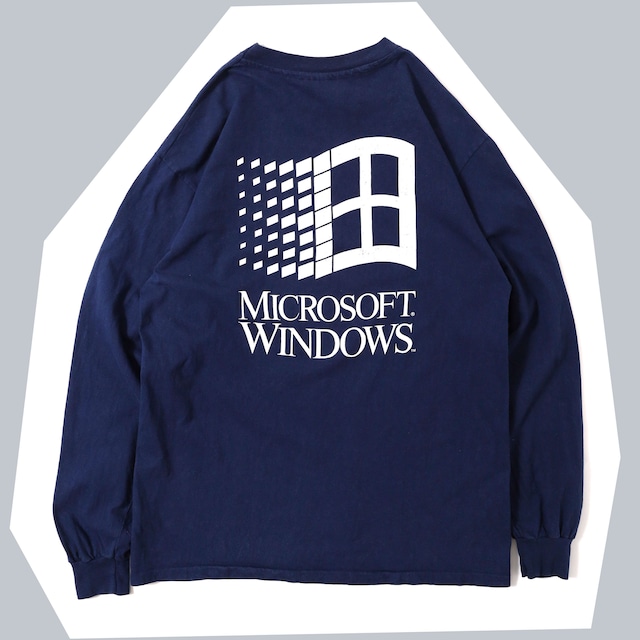 ~90s Microsoft Windows Promo LS Tee